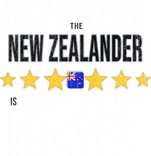 Have No Fear The New Zealander Is Here - Gift for New Zealander From New Zealand Magnet