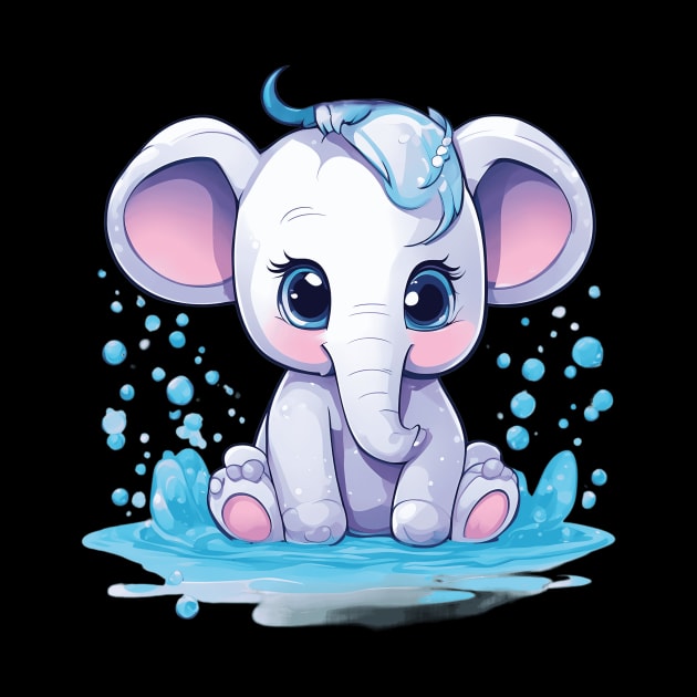 Baby Elephant by animegirlnft