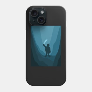 Bilbo found his courage - Artprint Phone Case