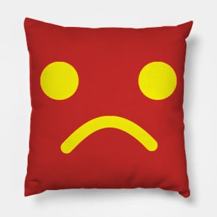 Sad Minifig Face Pillow