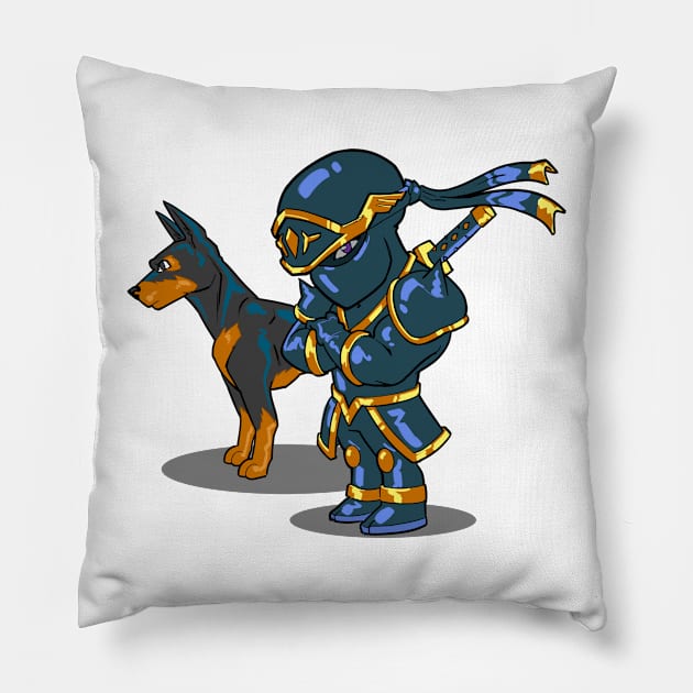 Shadow and Interceptor Pillow by BenDale