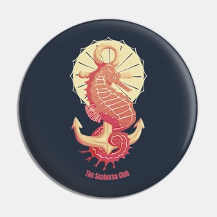 The Seahorse club (version 2) Pin