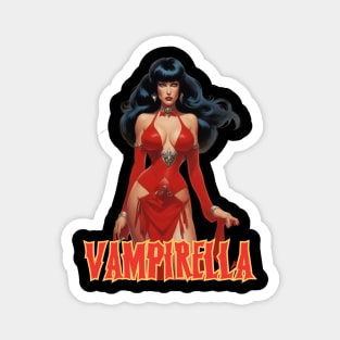 Vampirella retro comic book Magnet