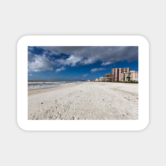 Marcos Island Beach - Gulf Coast, Florida Magnet by josefpittner