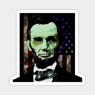 Abraham Lincoln - Zombie Magnet
