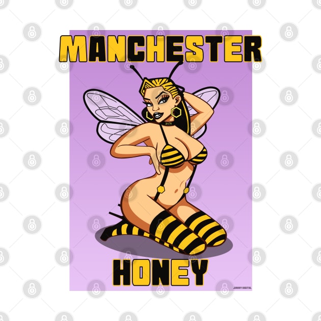 Manchester girl, Manchester bee, Manchester honey by jimmy-digital