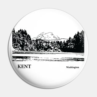 Kent Washington Pin