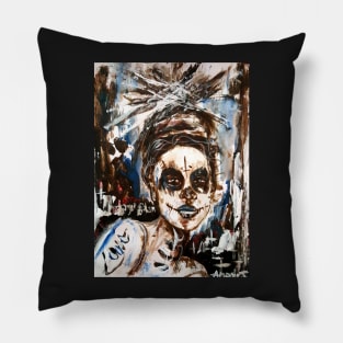 Little miss poison 2 Pillow