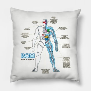 rom body armor Pillow