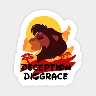 Deception Disgrace Scar Magnet