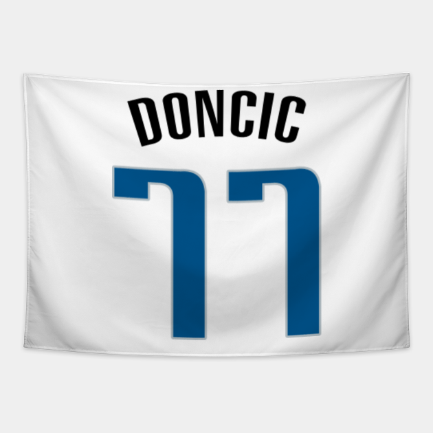 Luka Doncic Jersey - Luka Doncic - Tapestry | TeePublic