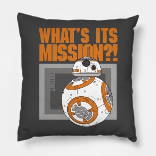 What's Its Mission?! Pillow