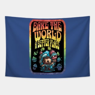 You Bake The World A Better Place | Cupcakes Tapestry