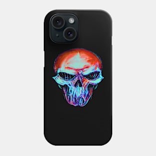 Deadly Silence red blue Phone Case