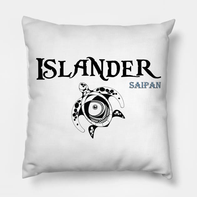 Saipan Turtle Pillow by islander