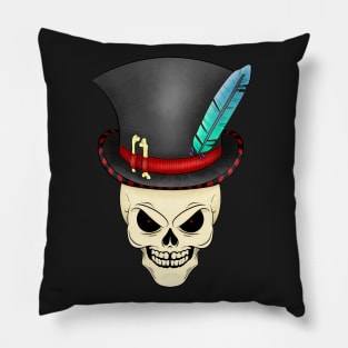 Fancy Skull Pillow