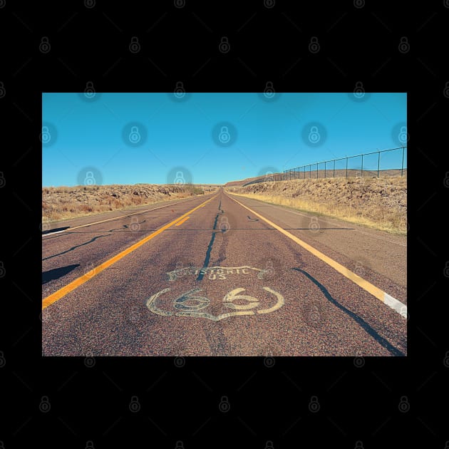Historic Route 66 Las Vegas Nevada by BoogieCreates