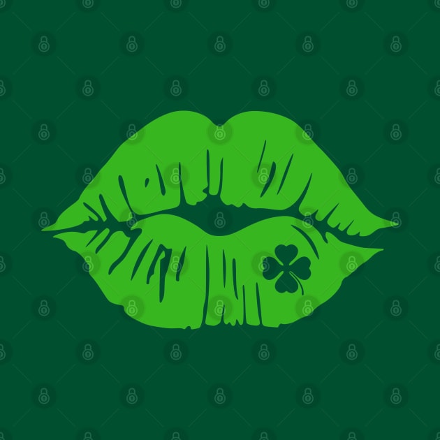 LUCK OF THE IRISH LIPS by MarkBlakeDesigns