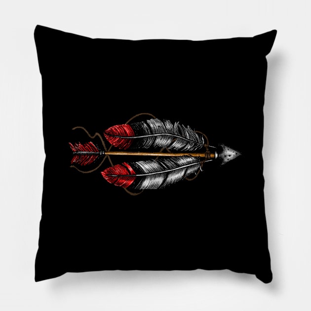 Order of the Arrow Pillow by SandraGale Art