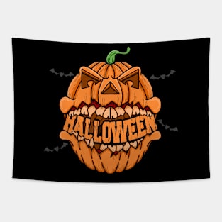 Halloween pumpkin Tapestry