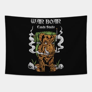 WAR BOAR Tapestry