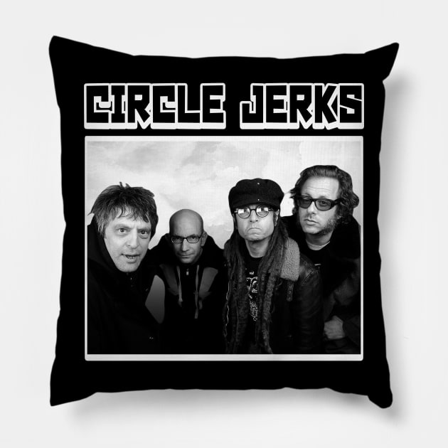 CIRCLE JERKS Pillow by Pemandangan Kenangan 2000