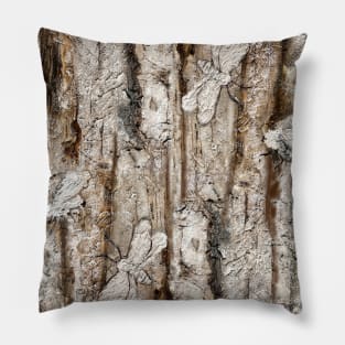 Tree Bark Camo Pillow