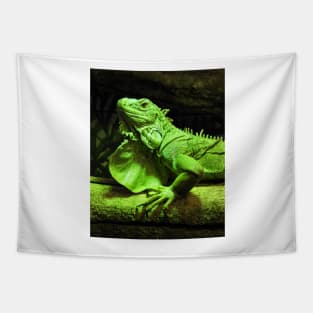 Green Iguana Tapestry