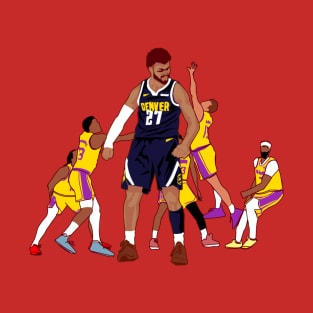 Jamal murray vs Lakers T-Shirt