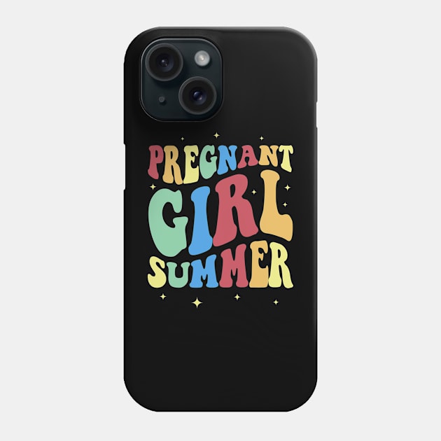 Pregnant Girl Summer Phone Case by davidwhite