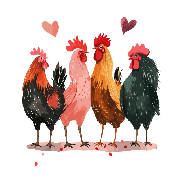Lovely Chicken | Valentines Day by Indigo Lake