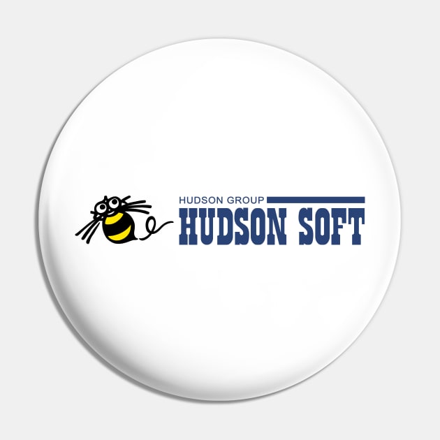 Hudson Soft and Hachisuke Pin by Wayback Oldskool