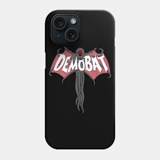 Scary Alien Monster 80's Superhero Logo Parody Phone Case