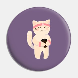 Sports cat Pin