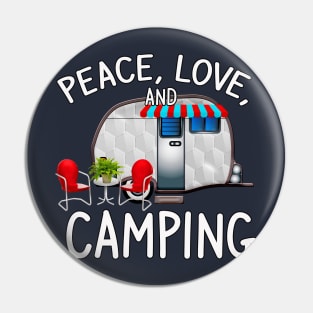 Peace, Love and Camping - Cool Camping Stuff Pin