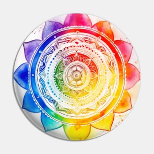 Watercolor Symphony: Harmonizing Colors in Captivating Artwork Pin