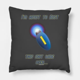 X Bust this shit Pillow