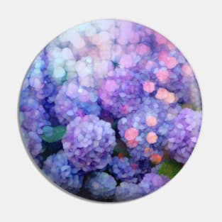 Hydrangea bloom Pin