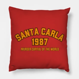 Santa Carla 1987 Pillow