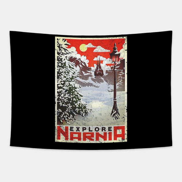 Explore Narnia Tapestry by homassall