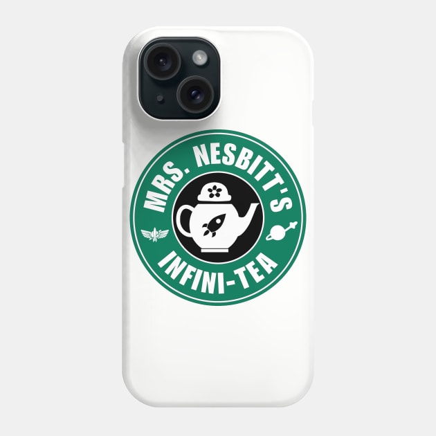 Mrs. Nesbitt's Infini-Tea Phone Case by ThisIsFloriduhMan