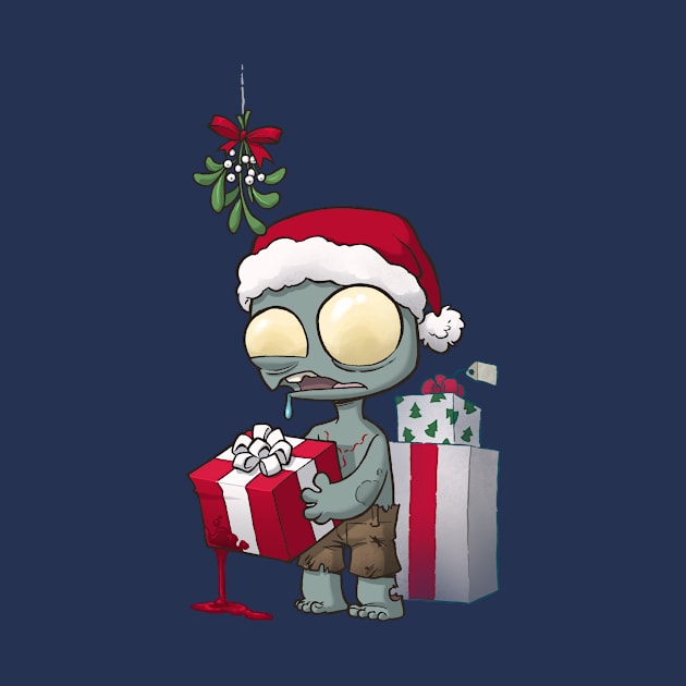 Christmas Zombie by Dooomcat