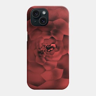 Goth Romantic Rose Geometric Phone Case