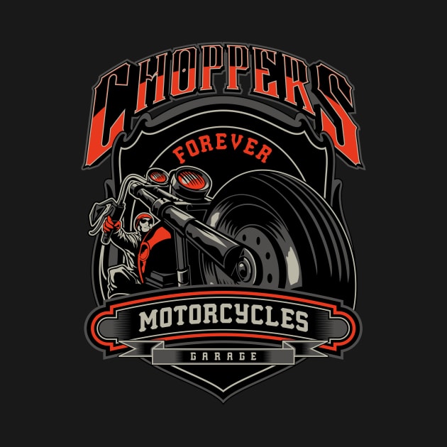 Choppers garage by KANDIM'S Studio