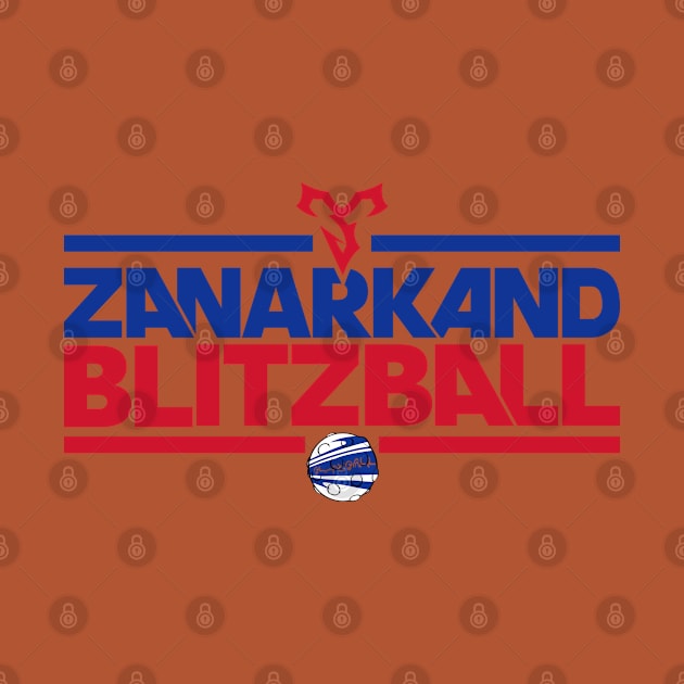 Zanarkand Blitzball (yellow BG) by Lionheartly