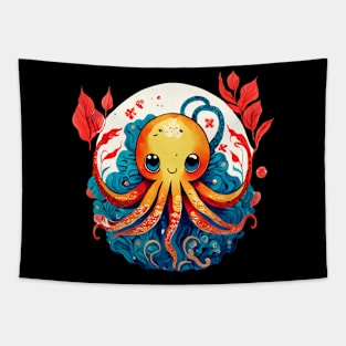 Cute octopus Tapestry