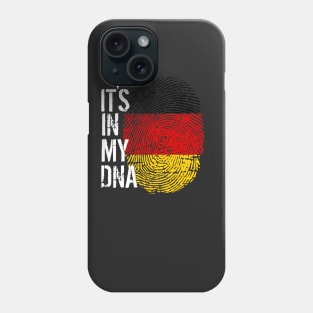 Germany Flag Fingerprint My Story DNA German Phone Case