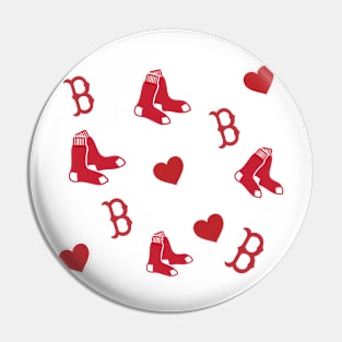 Boston Red Sox all over print Pin