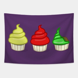 Every 3rd Cupcake - Lunette Tapestry