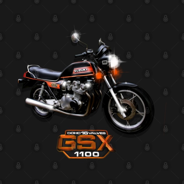 The Classic Suzuki GSX 1100 DOHC design by MotorManiac by MotorManiac